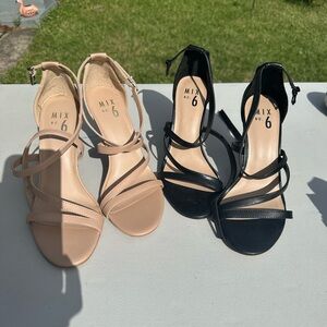 2 pairs of heels brand new